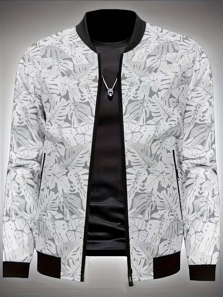 Nialelel - Casual Long Sleeve Sports Jacket With Zipper