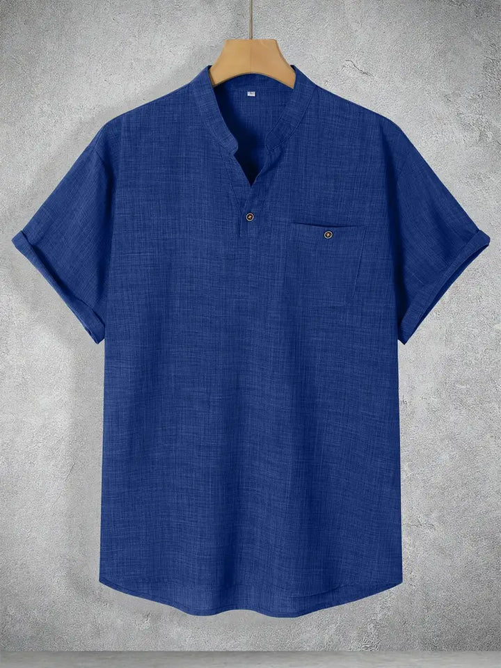 Kieth - Short Sleeve Shirt With Front Pocket