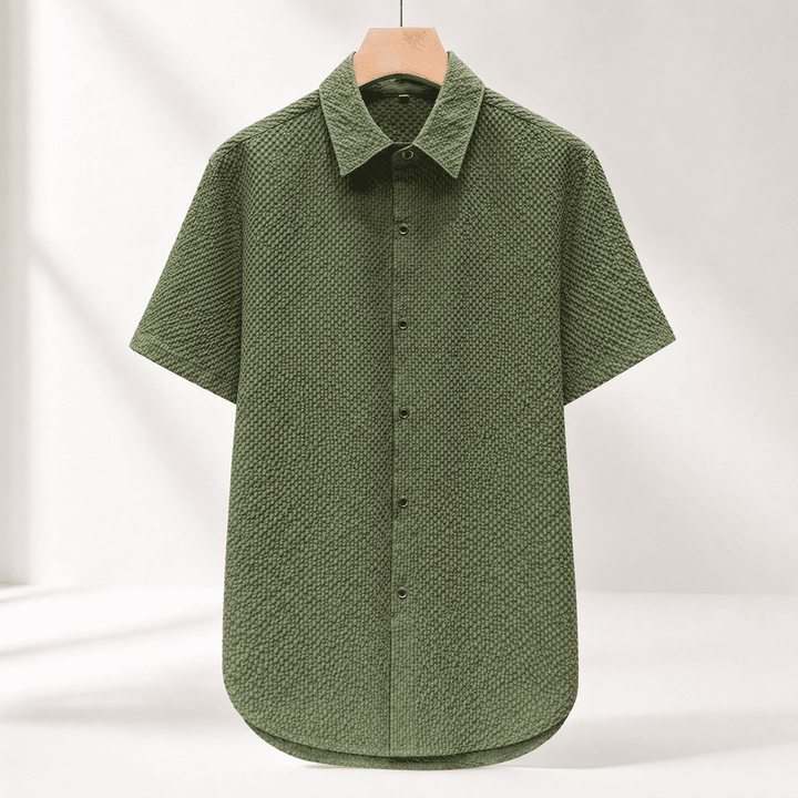 Filipe - Short Sleeve Textured Shirt