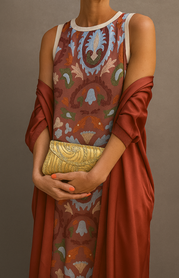 Irmtraut - Rich Pattren Printed Dress