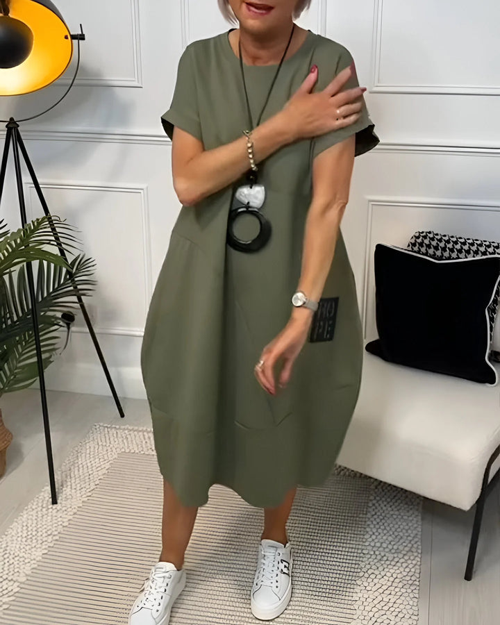 Jocelyn - Casual Comfort Dress With Pocket