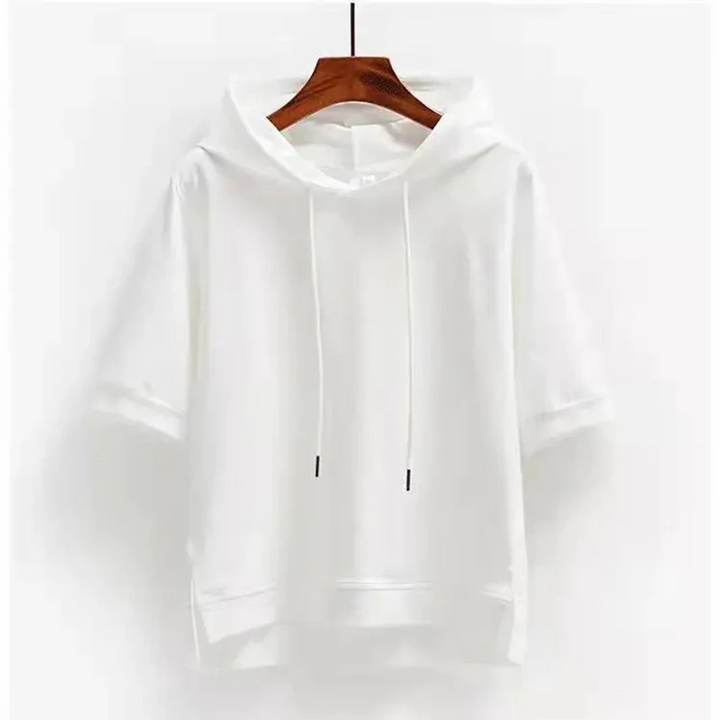 Angelita - Short Sleeve Hoodie