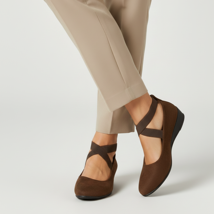 Geneine – Orthopedic Cross-Strap Shoes