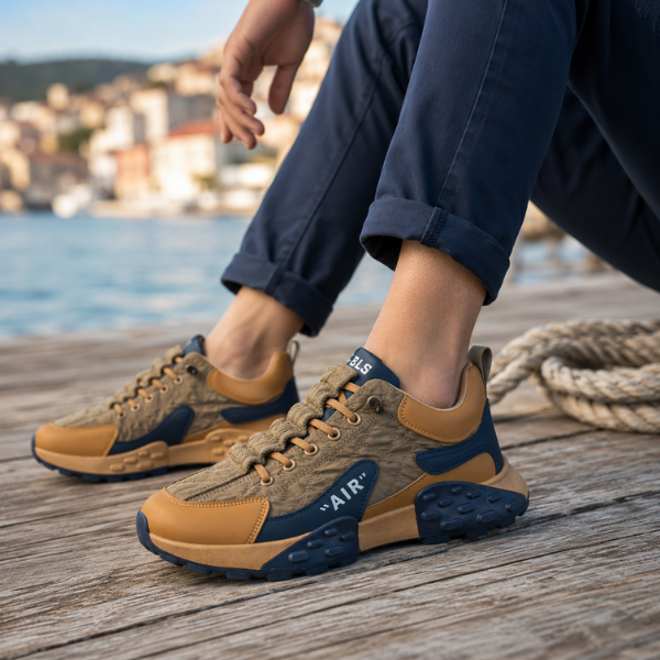 Nimbusline - Non Slip Lace-Up Sneaker