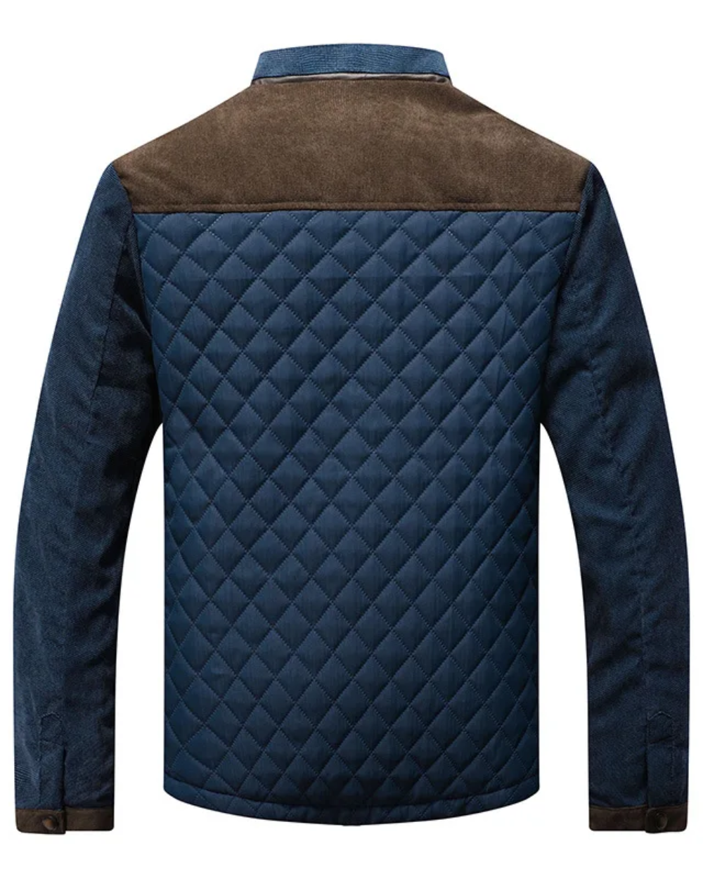 Nivina - Quilted Contrast Shoulder Jacket