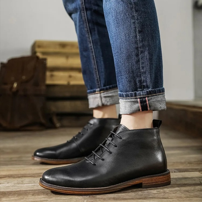 Morgan - Comfortable Leather Boots