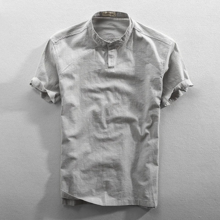 Carlous - Elegant Cotton/Linen Summer Shirt