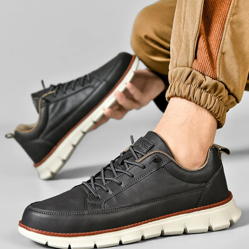 Dewey - Breathable Leather Sneaker
