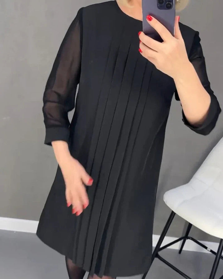 Teona - Elegant Pleated Dress