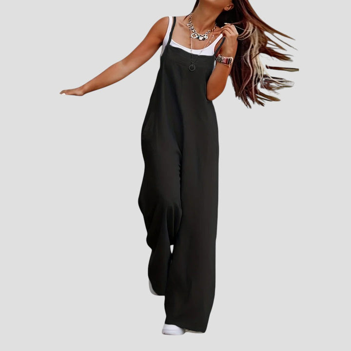 Lawanda - Sleeveless Loose Overalls