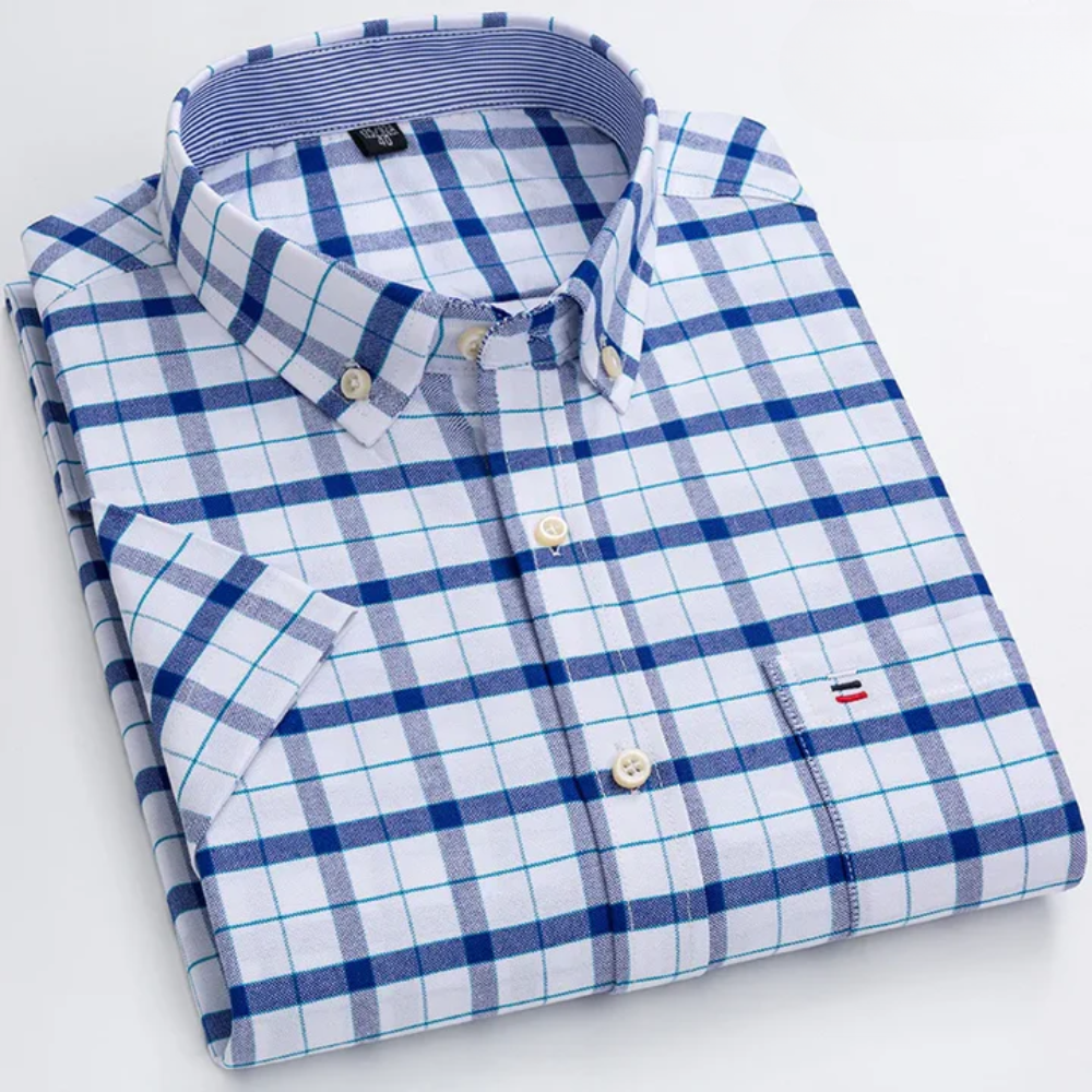 Petersen - Classic Cotton Shirt With Pattern