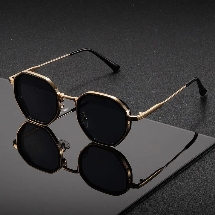 Velmora - Stylish Octagon Sunglasses With UV Protection
