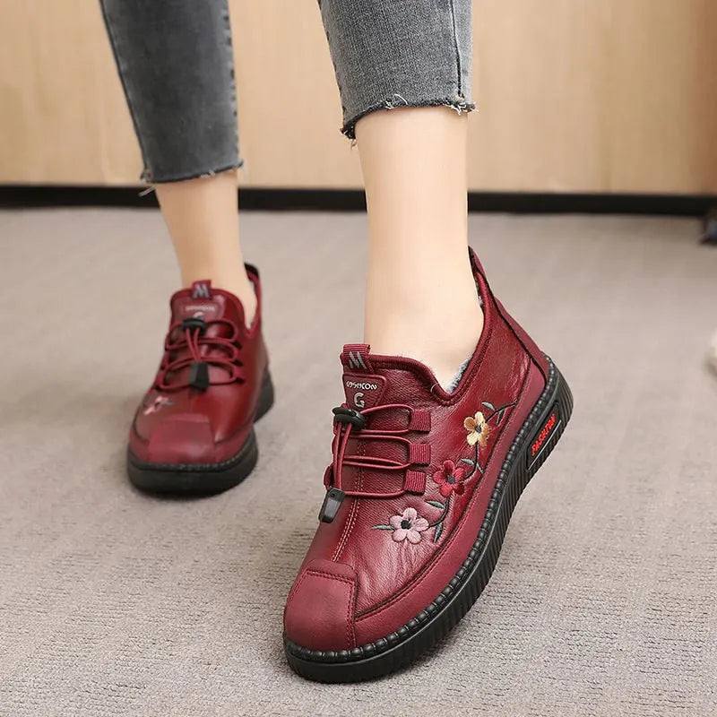 Roweine - Leather Lace-Up Shoes