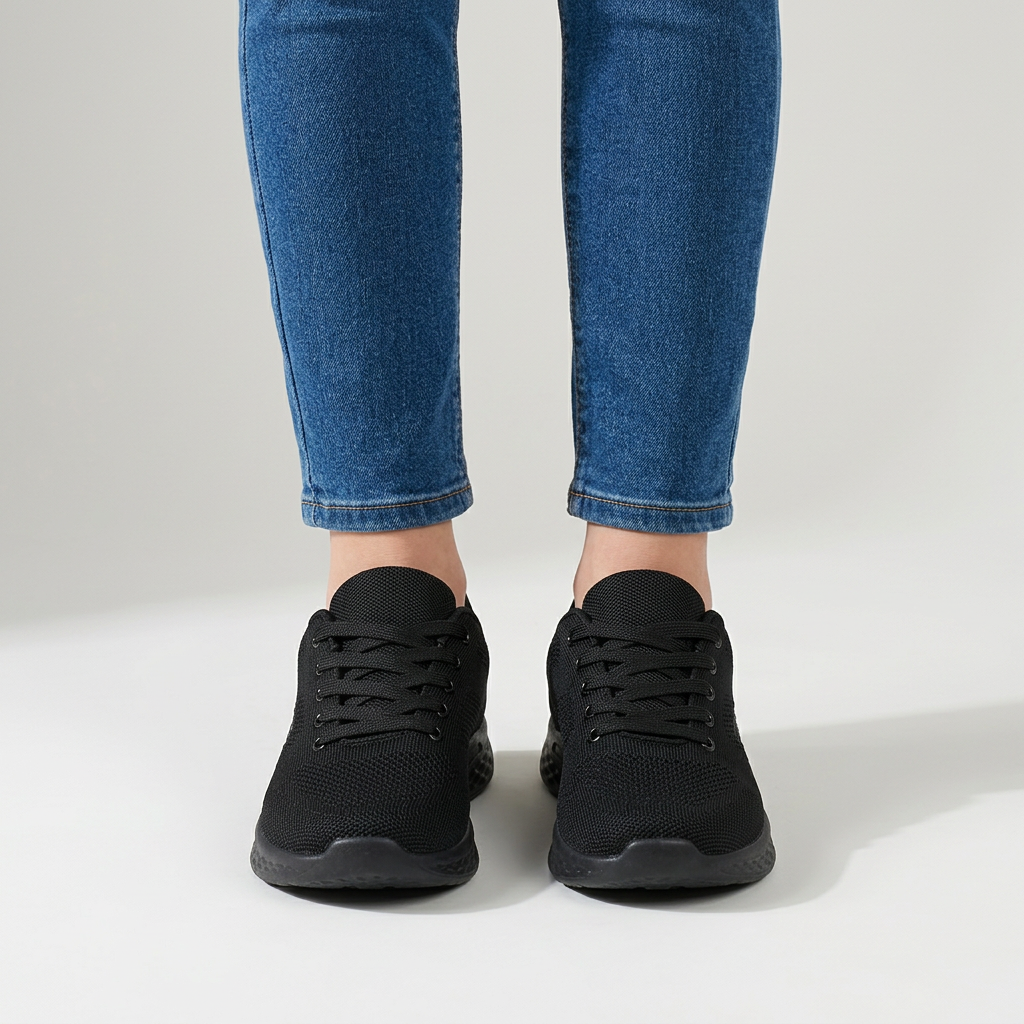 Sabrilda - Comfortable Lace Up Sneaker