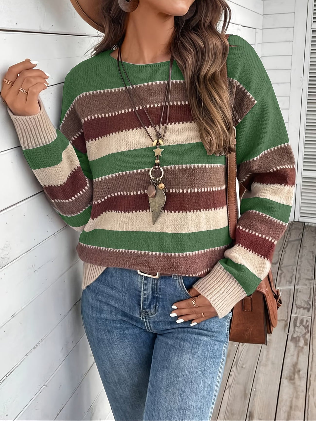 Loviyuza - Long Sleeve Knitted Sweater