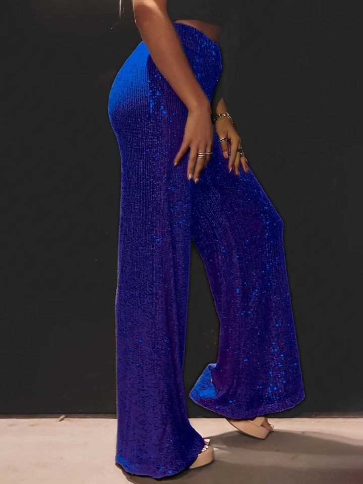 Tnora - Wide Leg High Waist Trouser