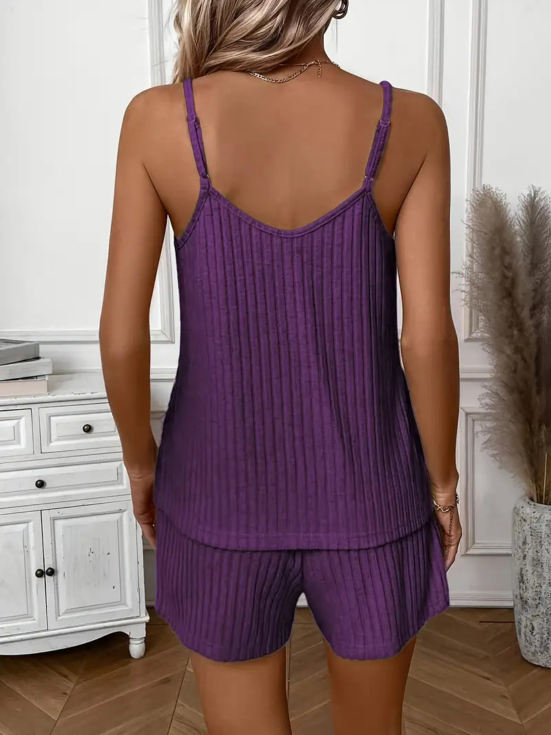 Isalie - Sleeveless Two Piece Set