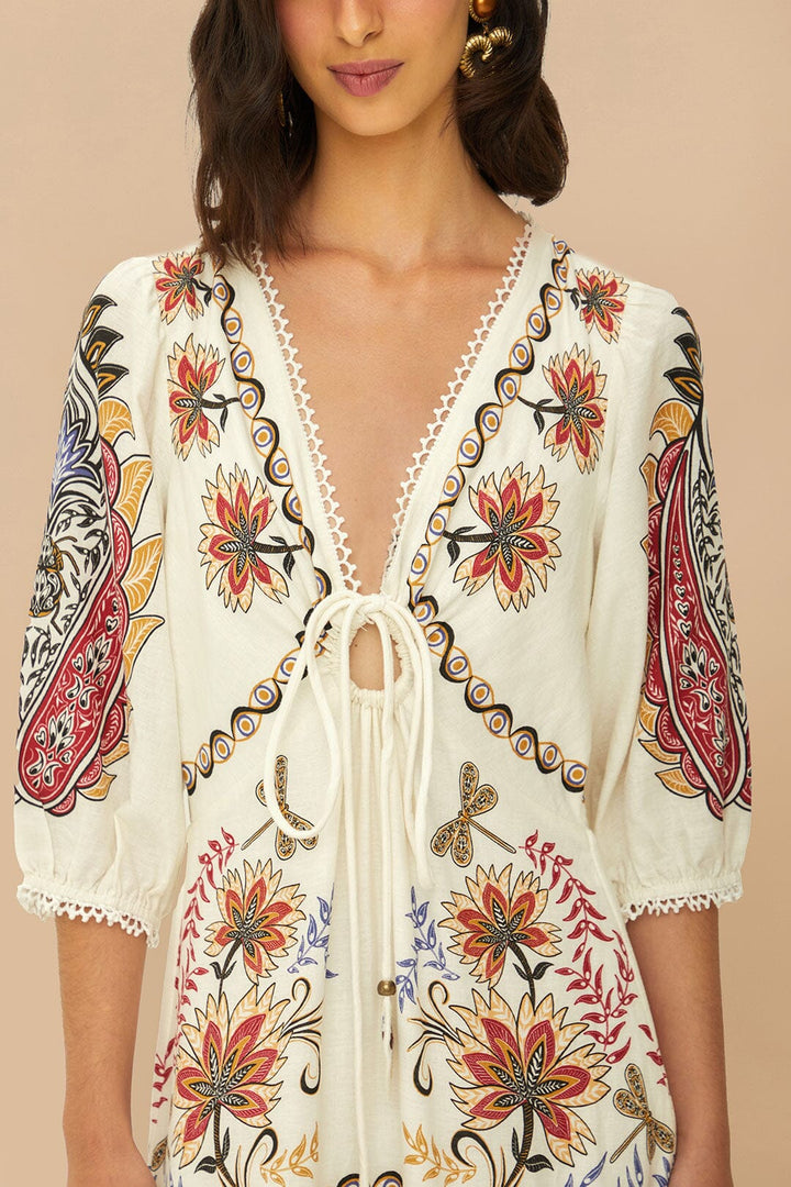 Malindya - Boho Glam Maxi Dress