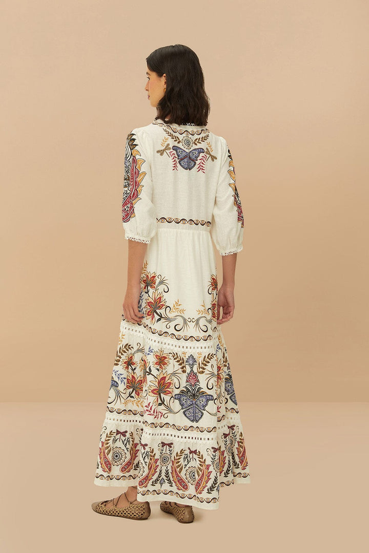 Malindya - Boho Glam Maxi Dress