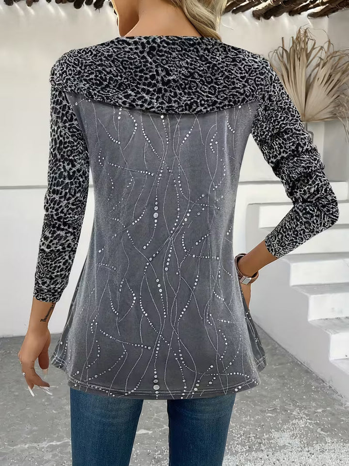 Leonana - Elegant Long Sleeve Top
