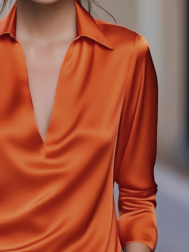 Lianyandra - Premium V-Neck Blouse
