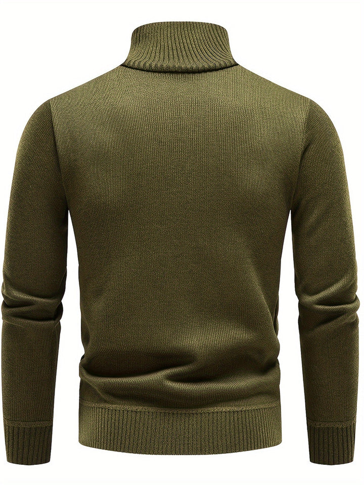 Gerdt - Casual Long Sleeve Knitted Sweater