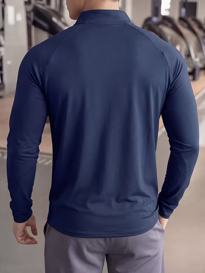 Zerdan - Half Zip Long Sleeve Sweatshirt