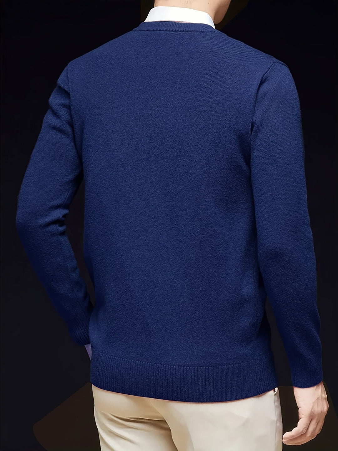 Viterax - Cross Border V-Neck Knitted Sweater
