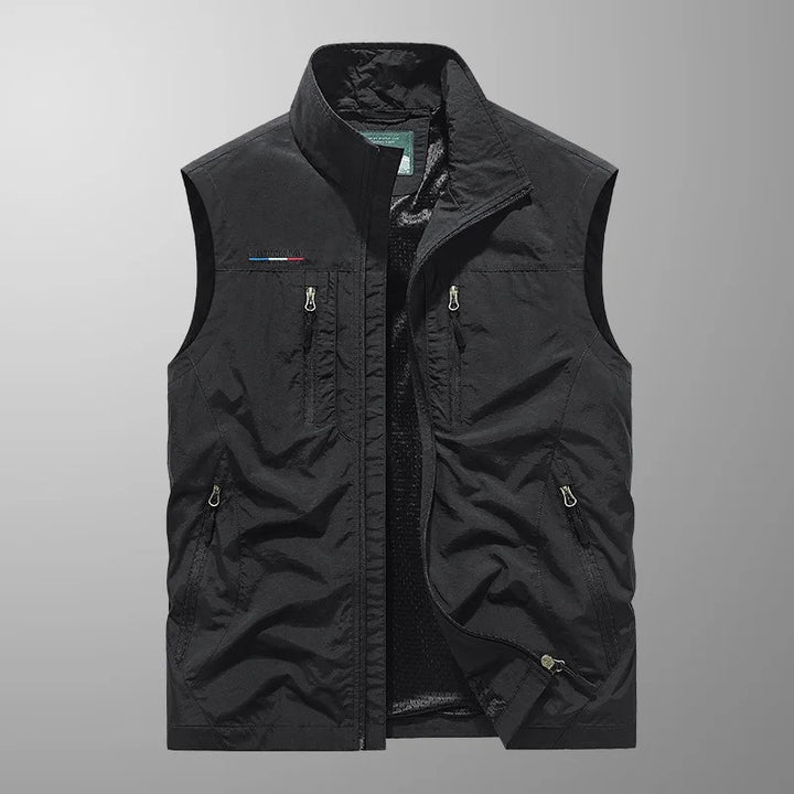 Vincent - Multi-Pocket Breathable Outdoor Cargo Vest