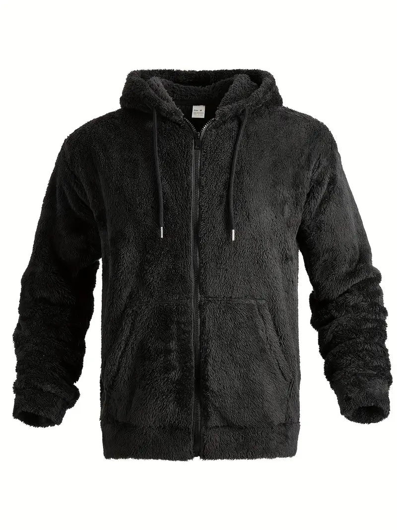 Ushakov - Casual Long Sleeve Hoodie With Zipper