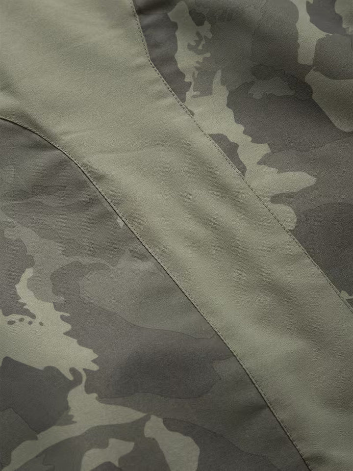Prismspan - Camouflage Hooded Windbreaker Jacket