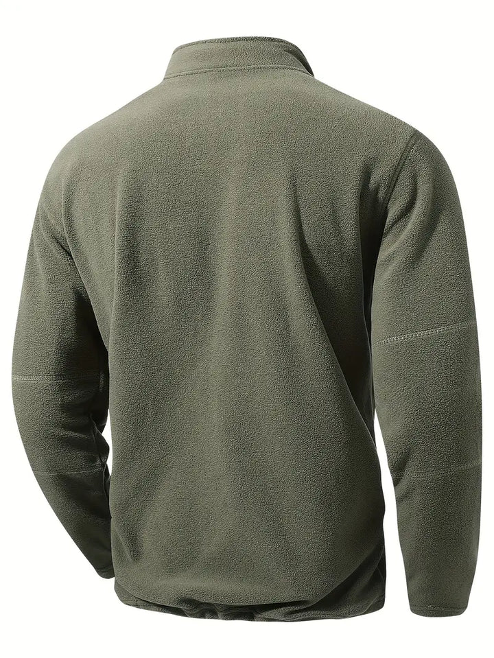 Maurits - Half-Zip Stand Collar Sweatshirt