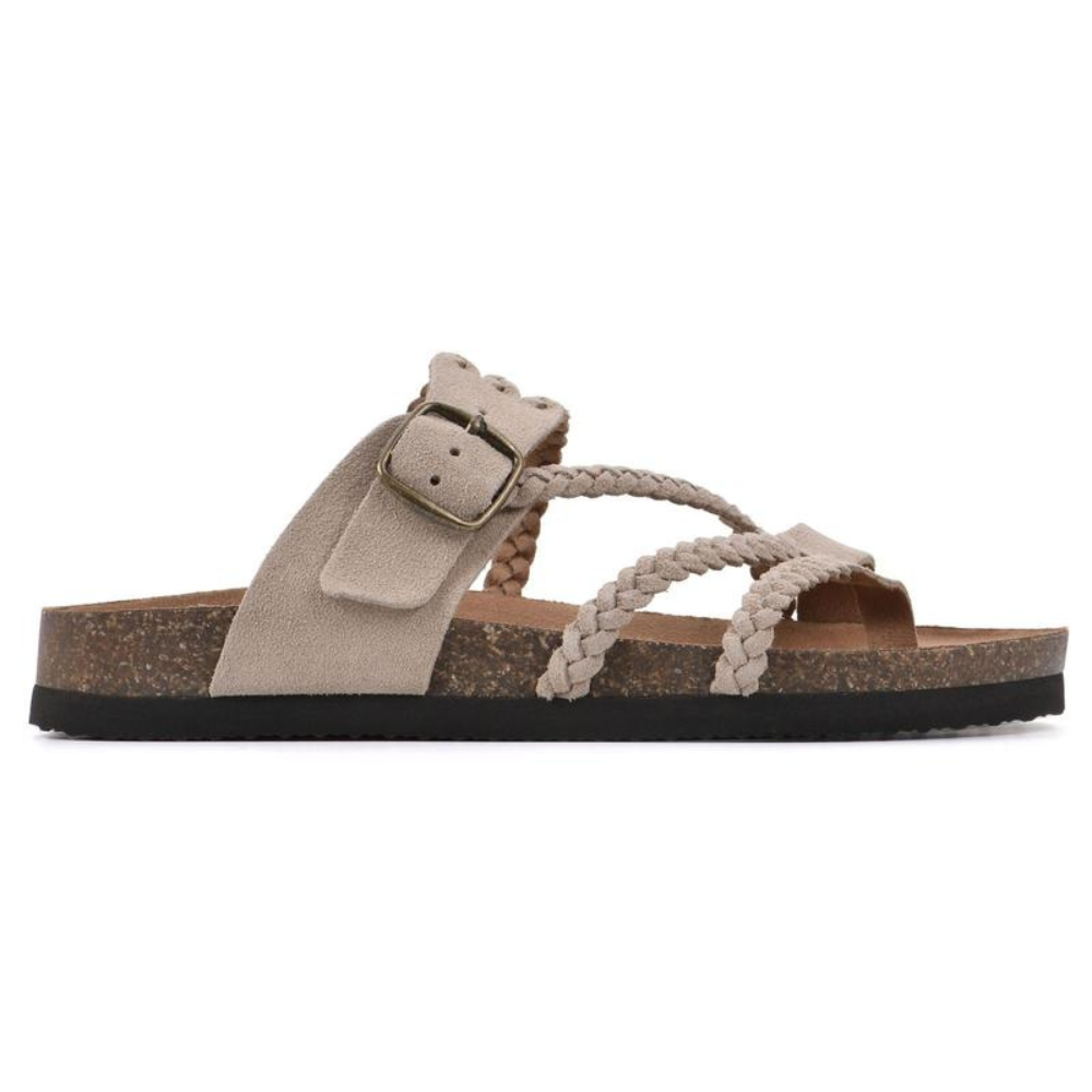 Danutza - Braided Cork Sandals