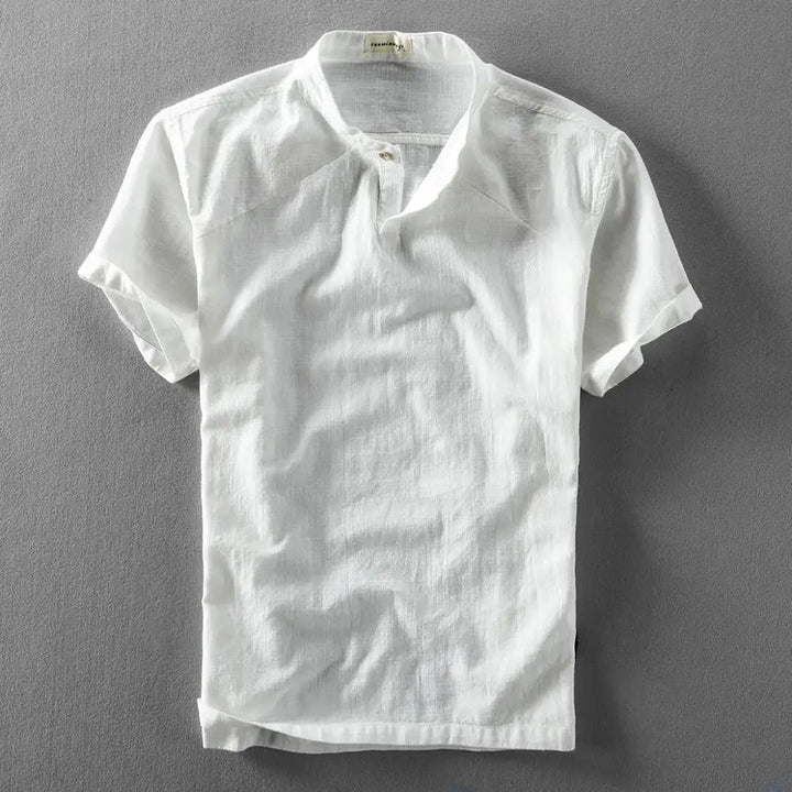 Carlous - Elegant Cotton/Linen Summer Shirt