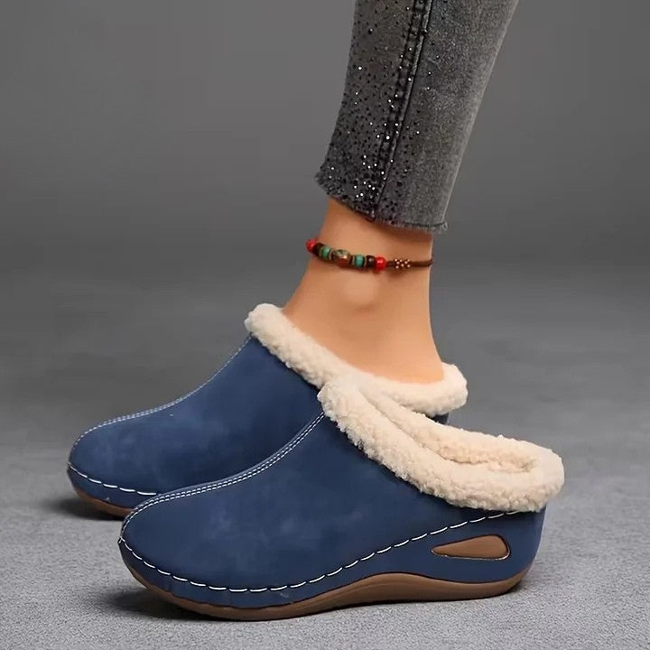 Martinez - Faux Fur Lined Slip-On Shoes