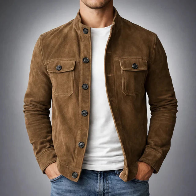 Heriberto - Comfortable Suede Jacket