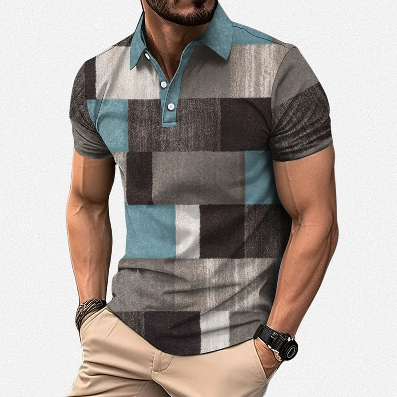 Gasan - Multicolor Polo Short Sleeve Shirt