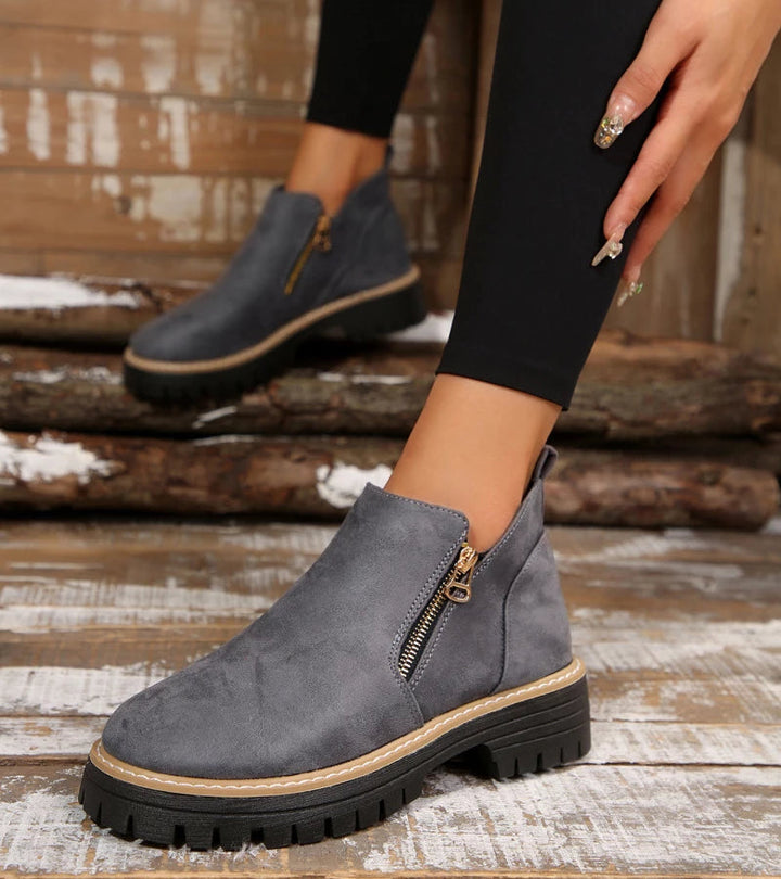 Idalisora - Orthopedic Side Zipper Boot