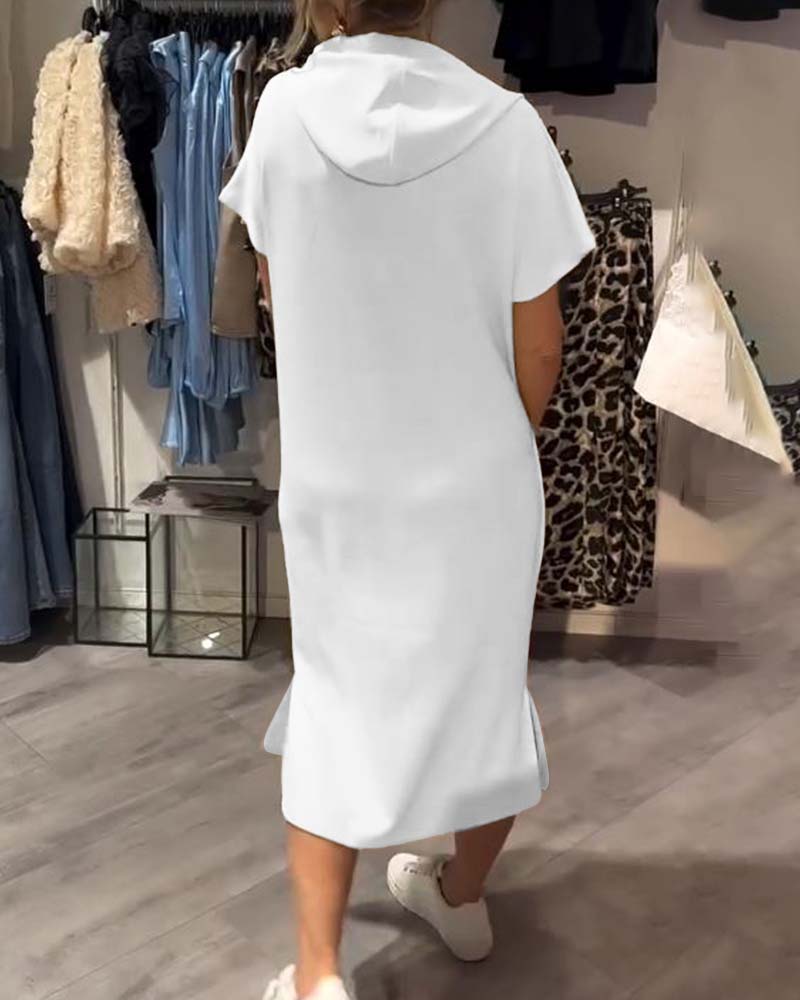 Nadia - Elegant Dress With Hood