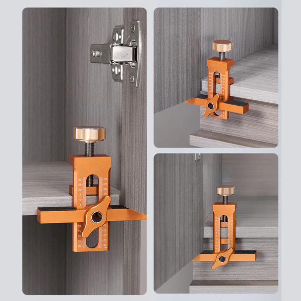 JigMaster - 2-in-1 Cabinet Door Mounting Jig