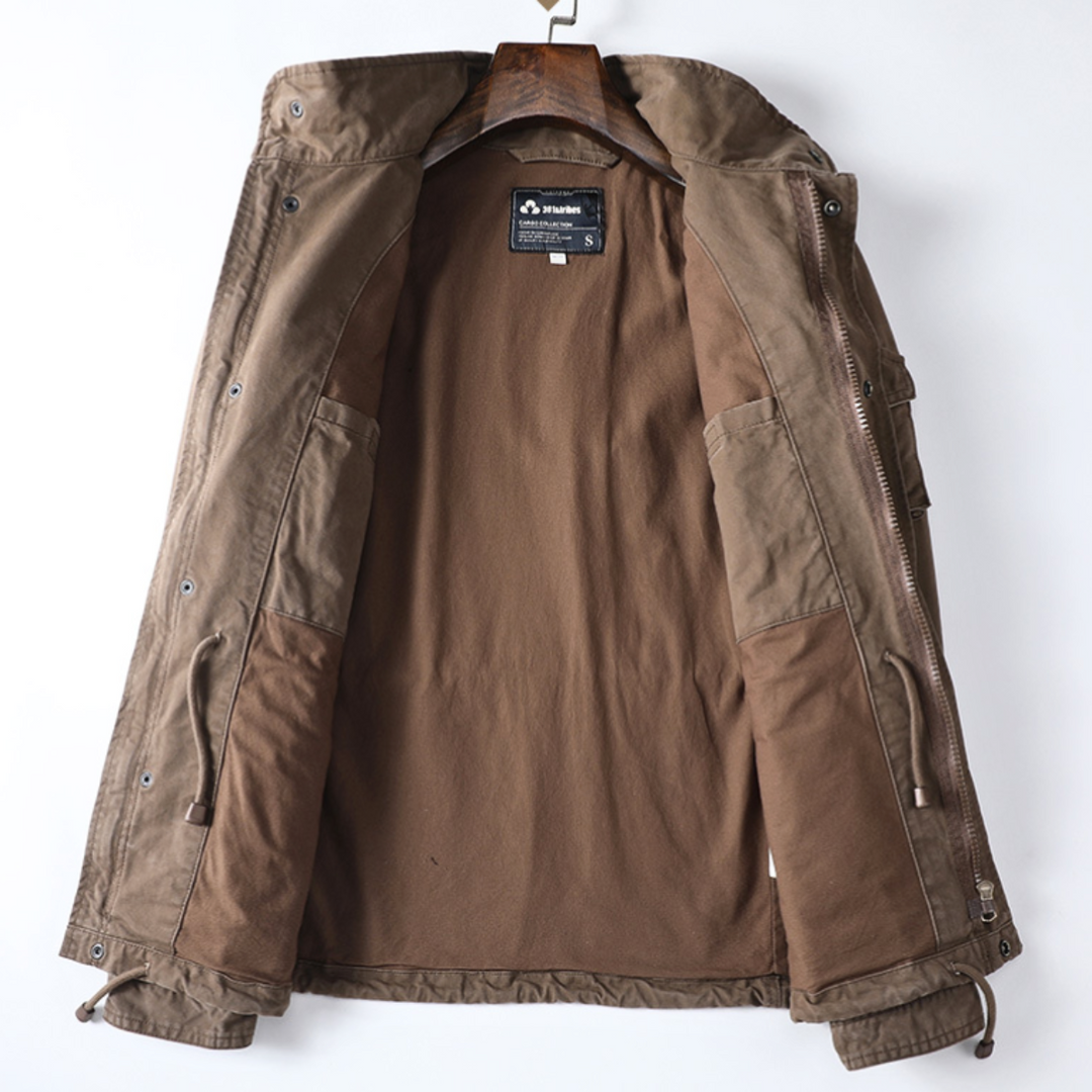 Sergei - Casual Cargo Jacket With Pockets