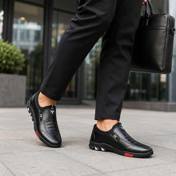 Raffan - Elegant Slip On Leather Shoes