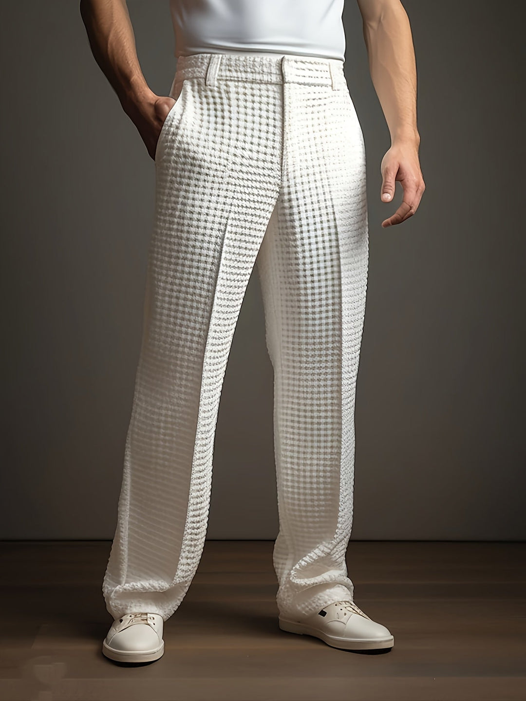 Harmen - Wide Leg Pants With Side Pockets