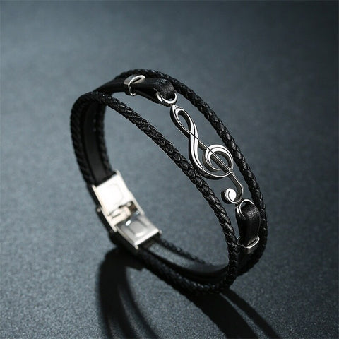 Nebil - High-quality Leather Handmade Unique Bracelet