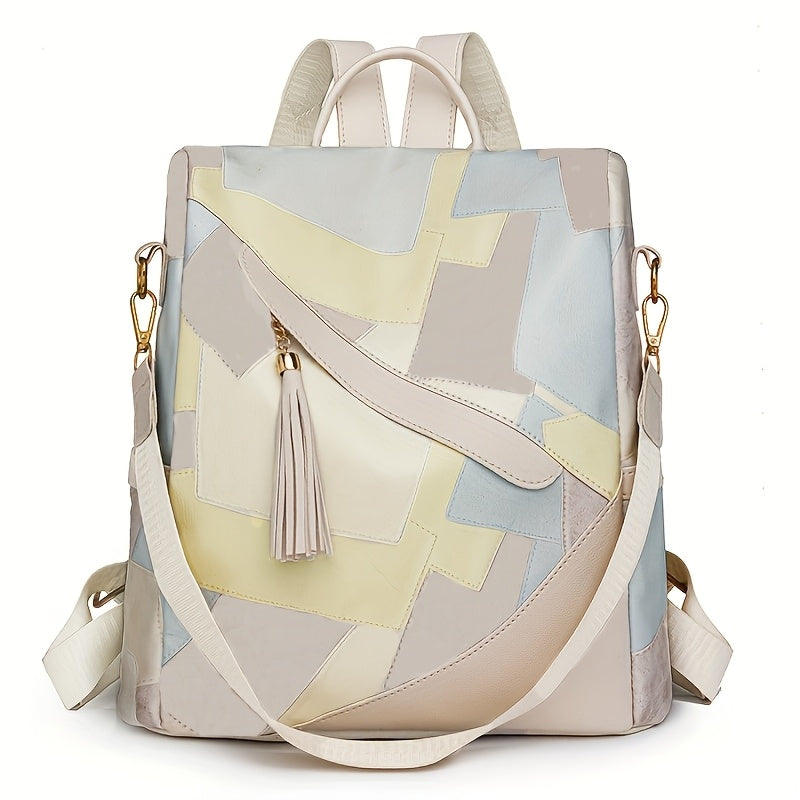 Stratosflex - Checkered Anti-Theft Backpack