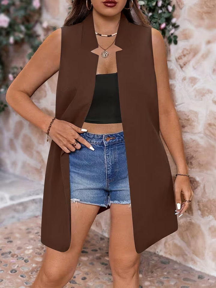 Alanaa - Elegant Sleeveless Vest