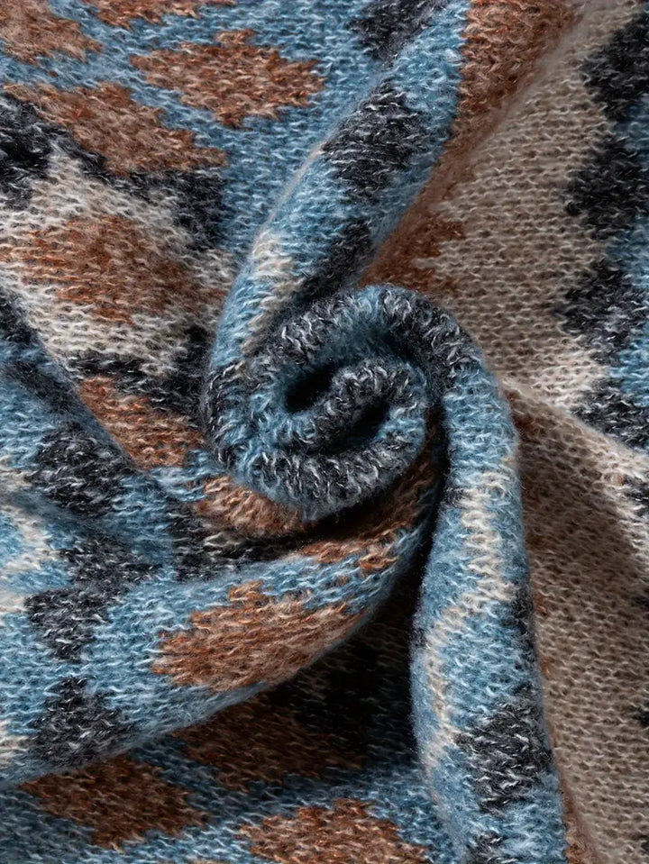 Hartman - Casual Geometric Knitted Sweater