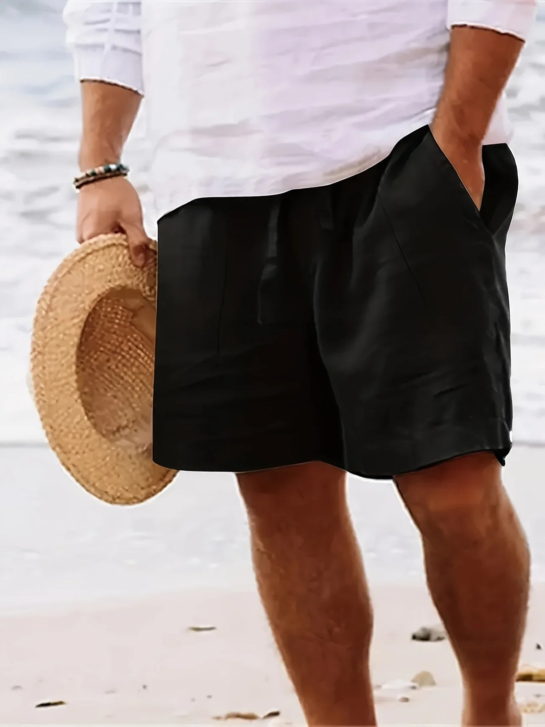 Oskam - Summer Cotton Shorts With Loose Fit
