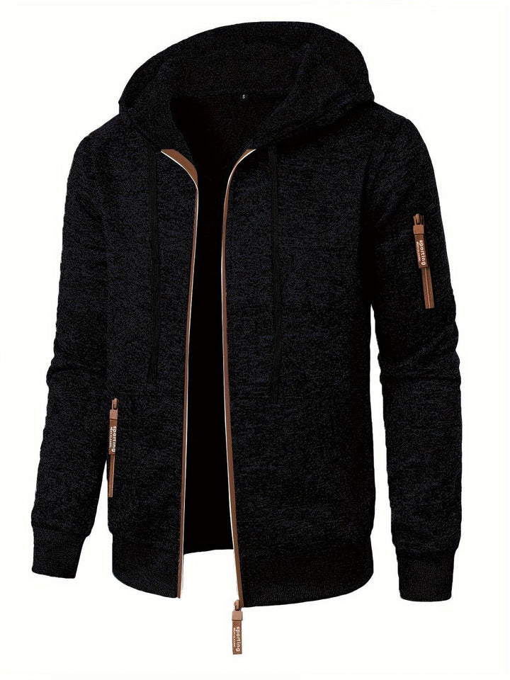 Axiomcraft - Long Sleeve Zip-Up Hoodie