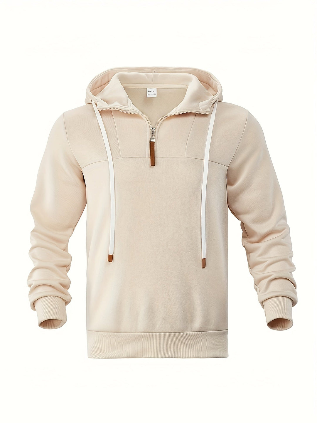 Kolton - Hooded Sweatshirt with Half Zipper